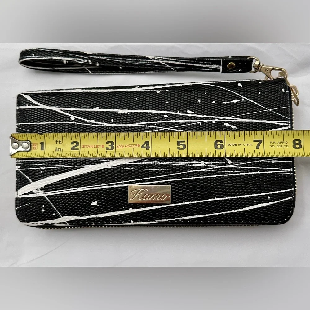 Zip Around Wallet Clutch Wristlet